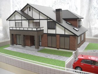 住宅模型　洋風家屋　（２）の画像