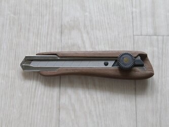 右利き用大型木製カッターダイアル式（ウォールナット）の画像