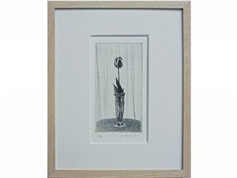 チューリップ・2014 / 銅版画 (額あり）の画像