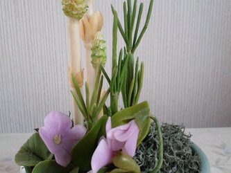 クレイアートフラワーの画像