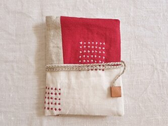 カードケース red&whiteの画像