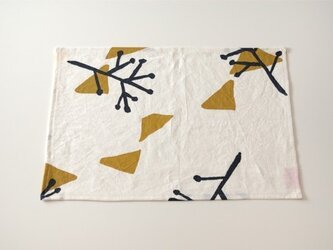 Place mat（white / illustration）の画像