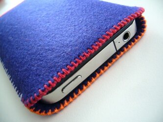 iPhone 5／4S felt sleeveの画像