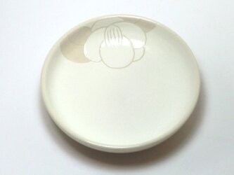 椿の豆皿の画像