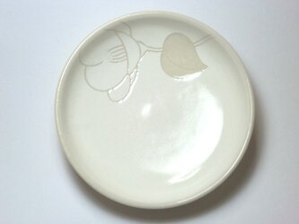 椿の豆皿の画像
