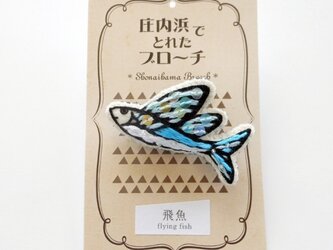 【再販2】飛魚のブローチの画像