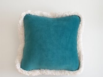 Winter Cushion (green/gray)の画像