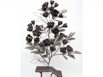 【鉄の植物　カセキの時間シリーズ】OKP-063　薔薇-アズナブールの画像