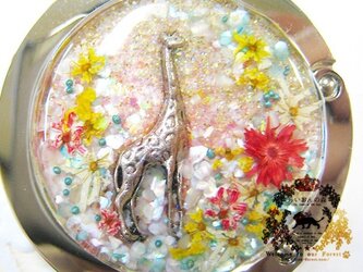 花畑バッグハンガー（キリン）の画像