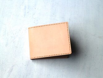【受注生産品】二つ折り財布 ～栃木サドルレザー～の画像
