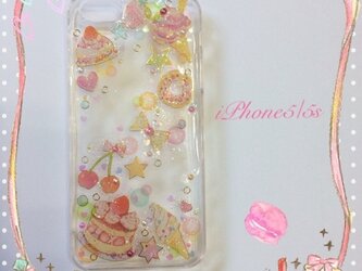 iPhone5/5s用ケース ポップスイーツの画像