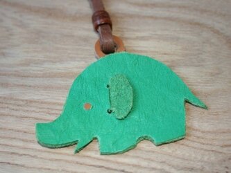 キーホルダー　ゾウの画像