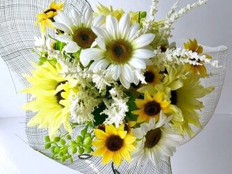 Sunflower Bouquet「受注制作」の画像