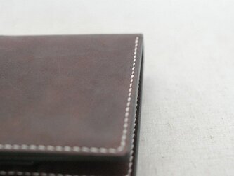 二つ折り財布　《 Dark Brown 》の画像