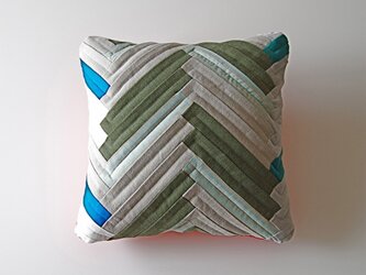 cushion / herringbone (gray)の画像
