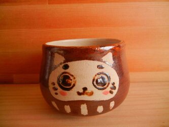 猫だるまカップ：3の画像