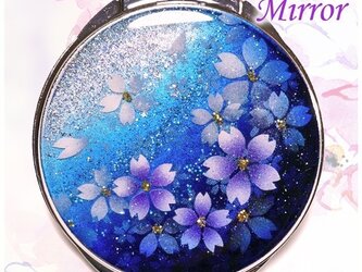 丸ミラー　蒼桜の画像