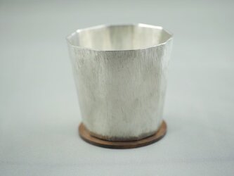 錫製　ぐい呑（大）の画像