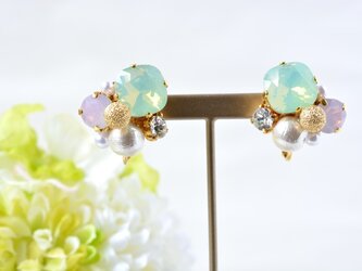 輝石ピアス/イヤリングの画像