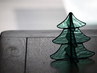 【再販】ステンドグラス　クリスマスツリー 2の画像