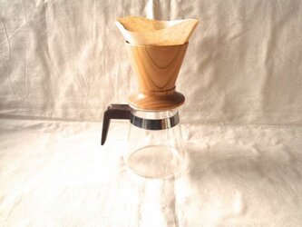 【受注制作】森のクマさんカフェからWood Dripperの画像