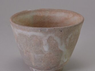 煎茶碗 　粉引きフリーカップの画像