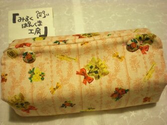 ティッシュカバー　ローズキャットの画像