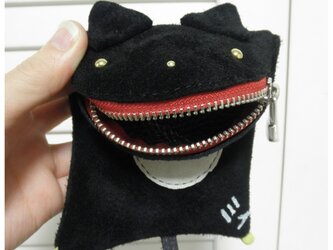 シオマル（キャラクターポーチ）まっ黒の画像