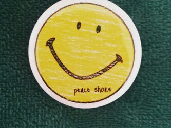 peace shore♡smile 缶バッチの画像