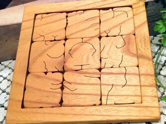 START:木のどうぶつパズルの画像
