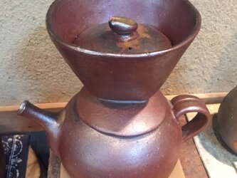 備前焼  コーヒードリッパーの画像