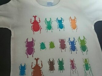 昆虫標本箱・Kids Tシャツの画像