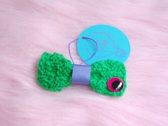 Mr Bow knit (brooch)の画像