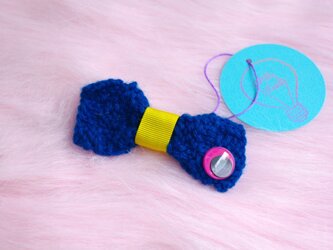 Mr Bow knit (brooch)の画像