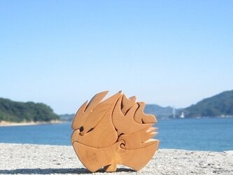 パズル　～鳥たちが群がるみかんの木～の画像
