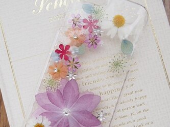iphone6・4/4s・5/5s/5c押し花ケース【１78】の画像