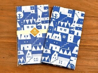 てぬぐい「blue town」の画像