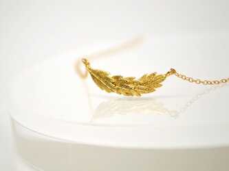 14kgf Feather Necklaceの画像