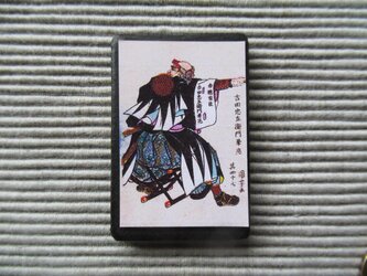マッチラベル　ブローチ 「赤穂浪士」0107の画像