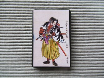 マッチラベル　ブローチ 「赤穂浪士」0115の画像