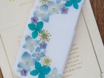 iphone6・4/4s・5/5s/5c押し花ケース【#212】の画像