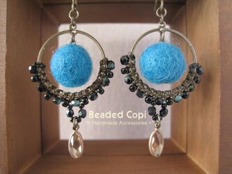 Cute ball pierce Turquoise ver.の画像