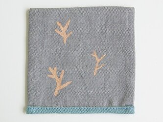 Coaster（gray／illustration）の画像