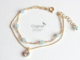cygnus/アクアマリンAAA-　3月誕生石の画像