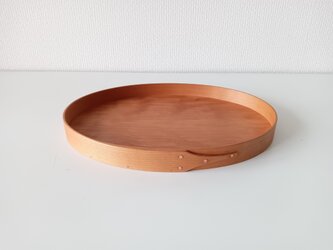 Shaker Oval Tray #8 - チェリーの画像
