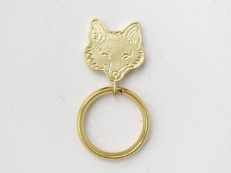 狐キーホルダーの画像