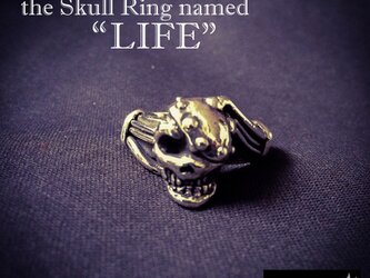 Skull Ring "LIFE"の画像