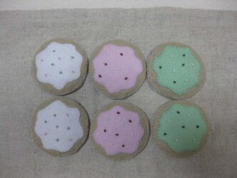 シュガークッキー　ハンドメイド　フェルト　ままごとの画像