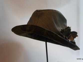 ｆｌｏｗｅｒ　ＨＡＴ（ブラックデニム）の画像