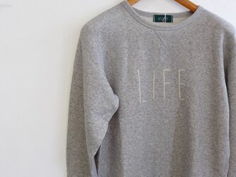スウェットトレーナー　＜LIFE>の画像